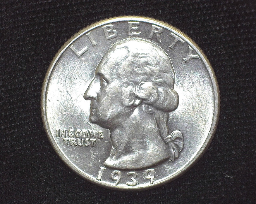 1939 Washington Quarter AU - US Coin