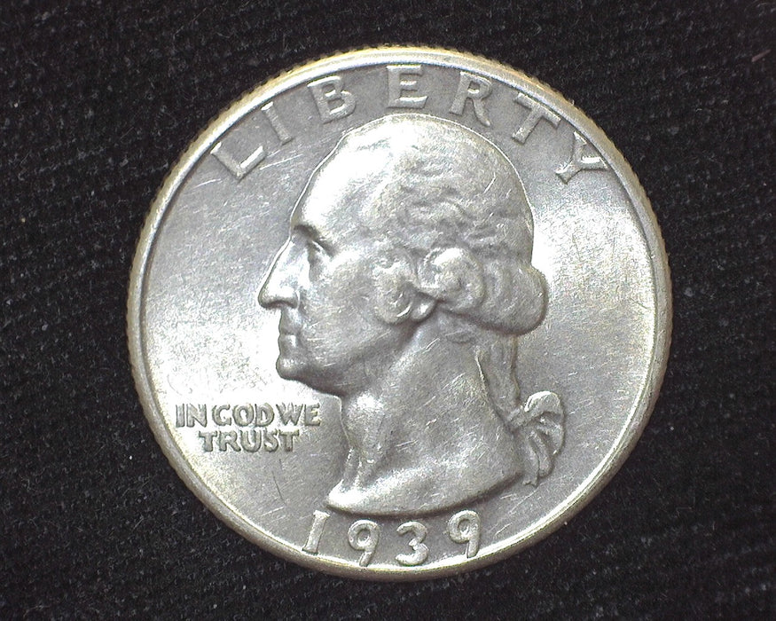 1939 Washington Quarter AU - US Coin