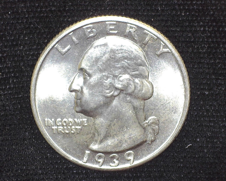 1939 S Washington Quarter BU Gem - US Coin