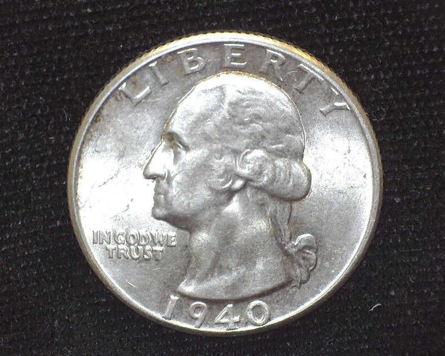 1940 Washington Quarter BU - US Coin