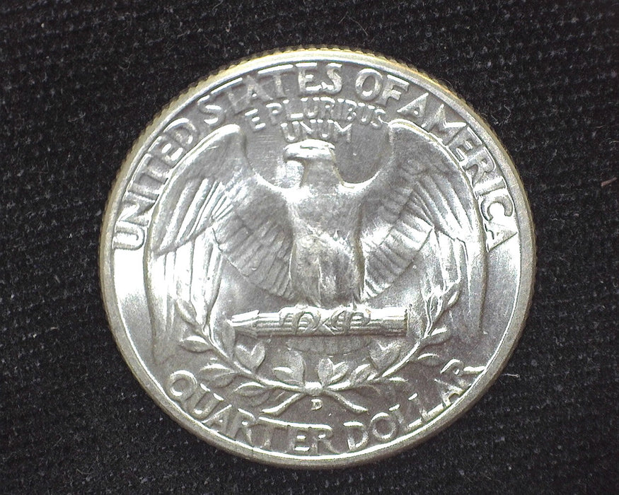 1940 D Washington Quarter BU Choice - US Coin