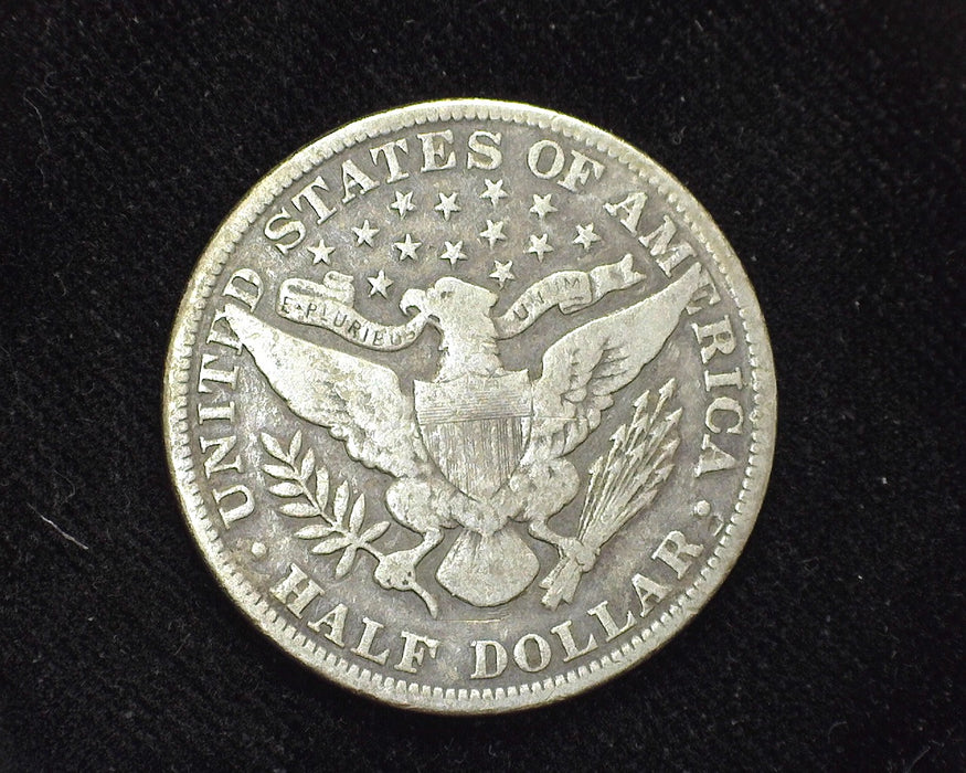 1901 Barber Half Dollar About F - US Coin