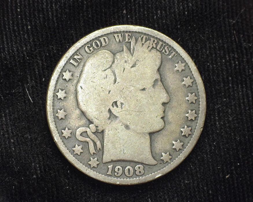 1908 O Barber Half Dollar G/VG - US Coin