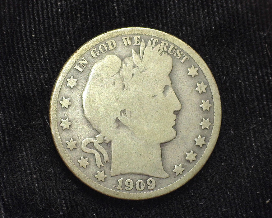 1909 Barber Half Dollar G - US Coin