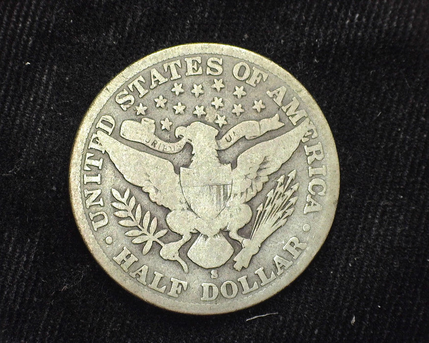 1909 S Barber Half Dollar G/VG - US Coin