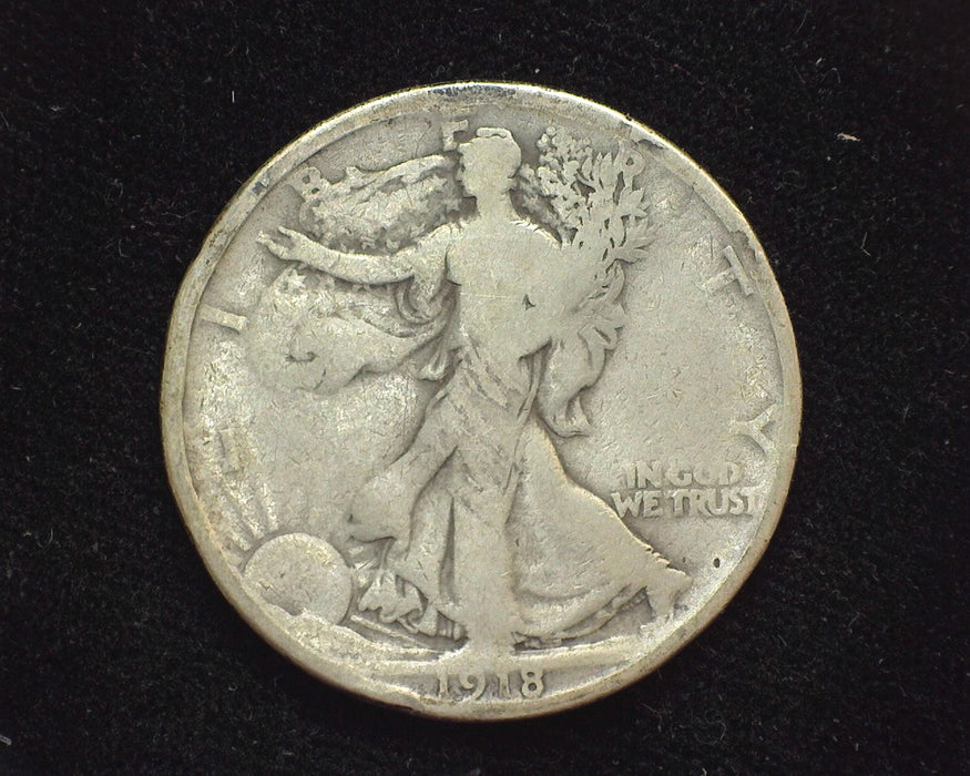 1918 Liberty Walking Half Dollar G - US Coin