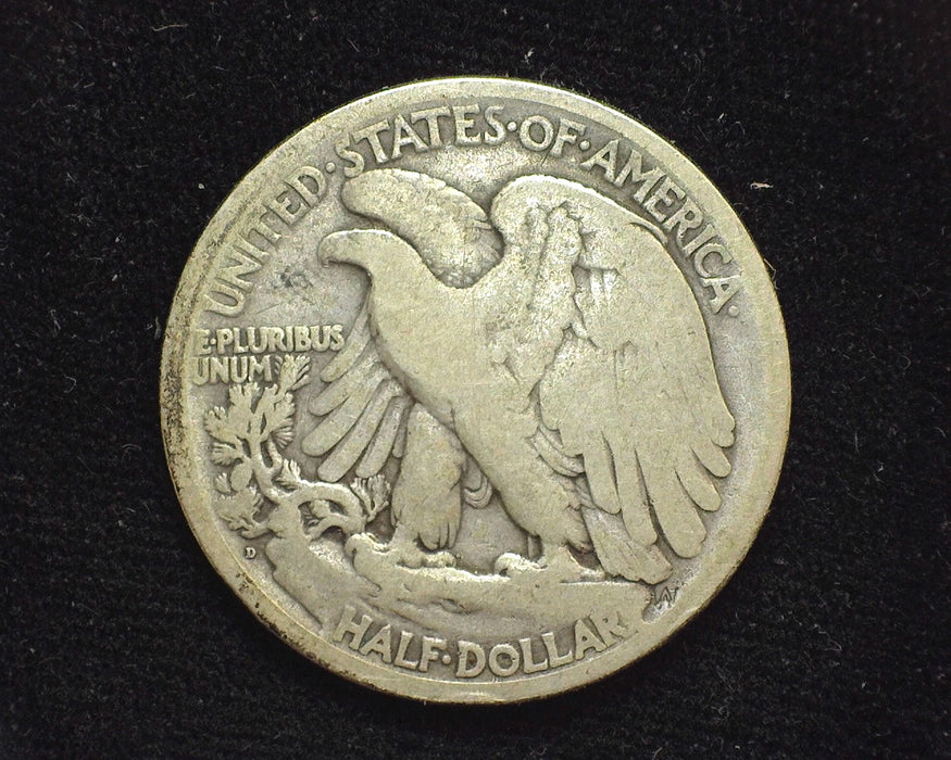 1919 D Liberty Walking Half Dollar G - US Coin