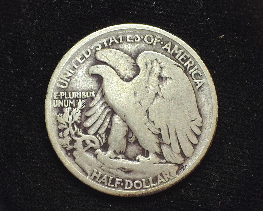 1919 D Liberty Walking Half Dollar G - US Coin