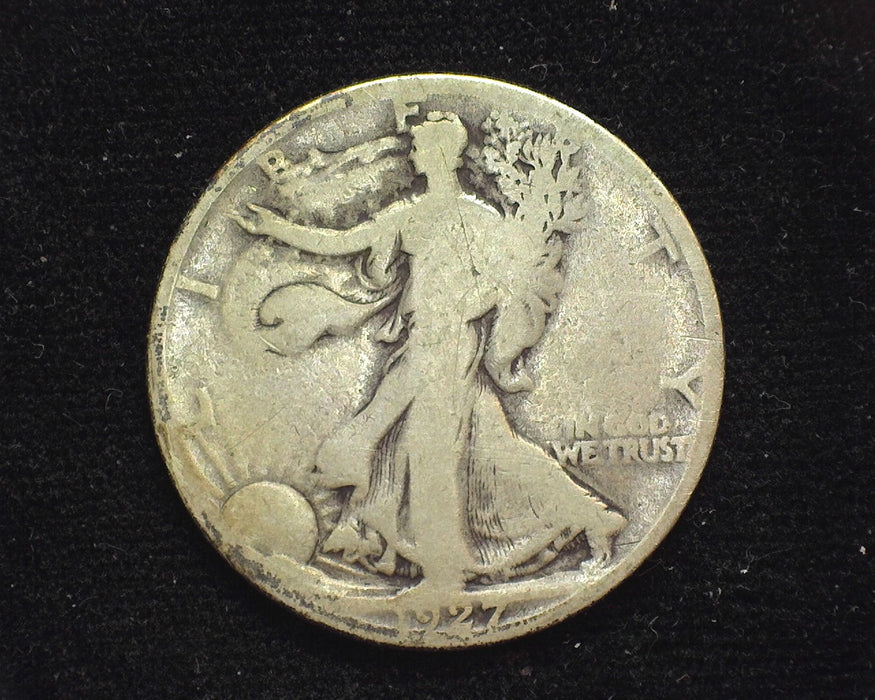 1927 S Liberty Walking Half Dollar G - US Coin