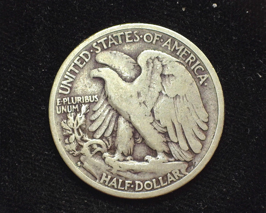 1929 S Liberty Walking Half Dollar VG - US Coin