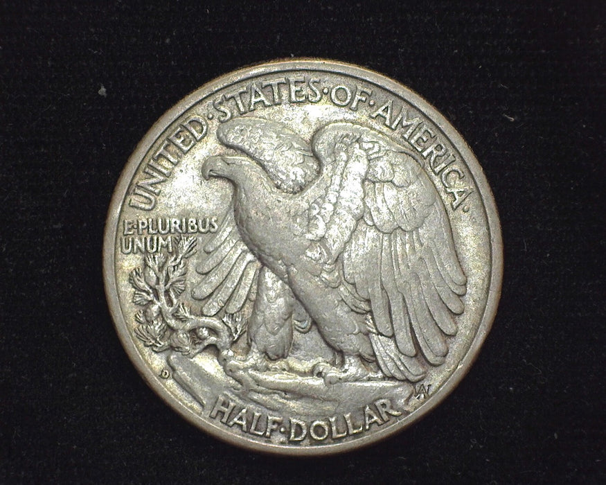 1939 D Liberty Walking Half Dollar XF - US Coin