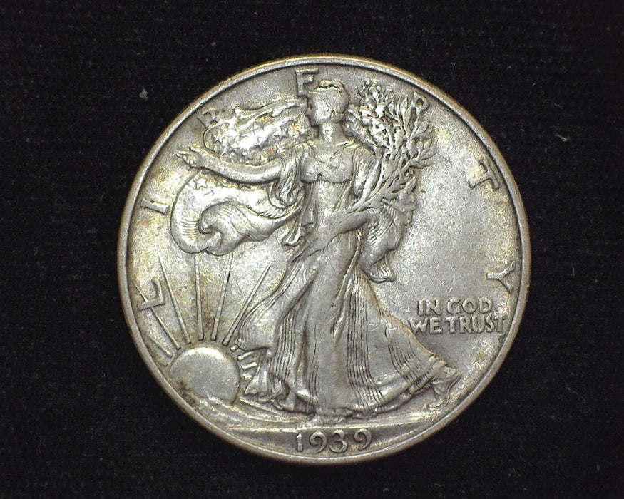 1939 D Liberty Walking Half Dollar XF - US Coin