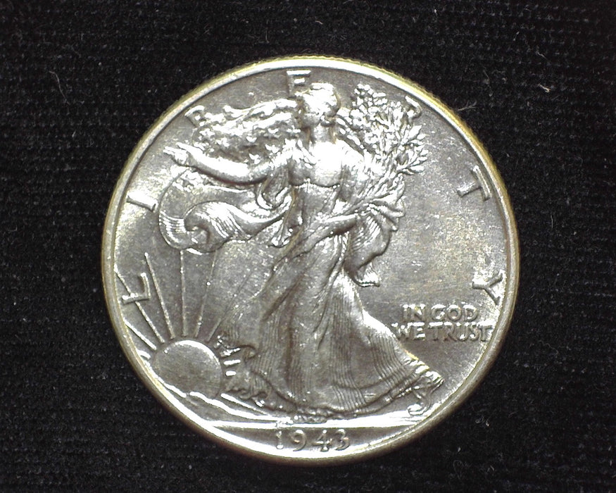 1943 Liberty Walking Half Dollar AU - US Coin