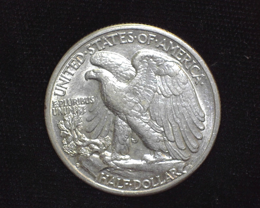 1943 D Liberty Walking Half Dollar AU - US Coin