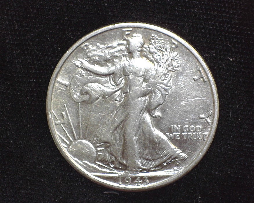 1943 S Liberty Walking Half Dollar XF/AU - US Coin