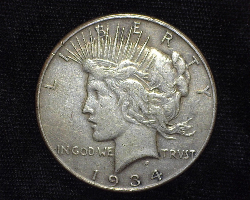 1934 Peace Dollar VF - US Coin