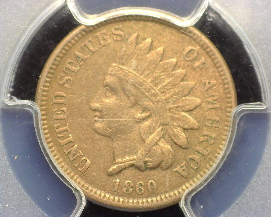 1860 Indian Head Penny/Cent PCGS VF 30 - US Coin