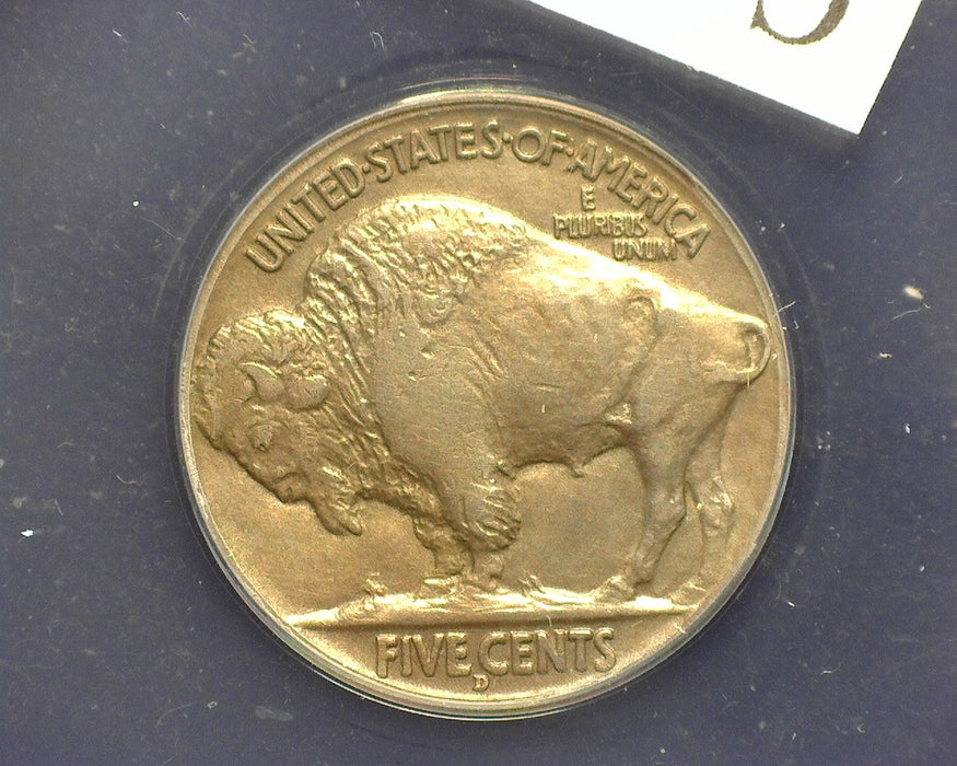 1913 D Buffalo Nickel ANACS EF 45 Var 2 - US Coin