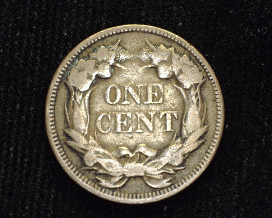 1857 Flying Eagle Penny/Cent F - US Coin