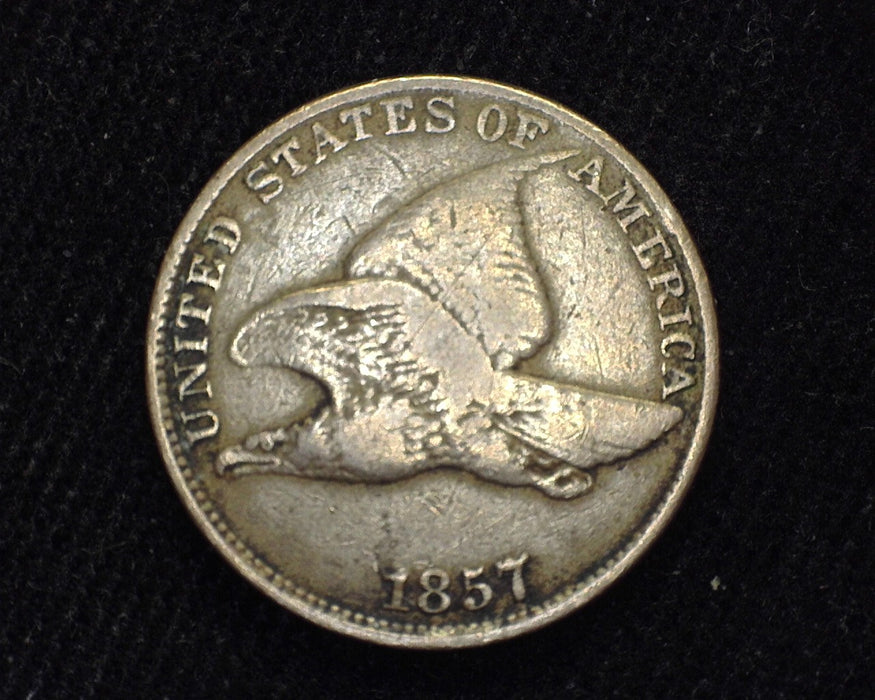 1857 Flying Eagle Penny/Cent F - US Coin