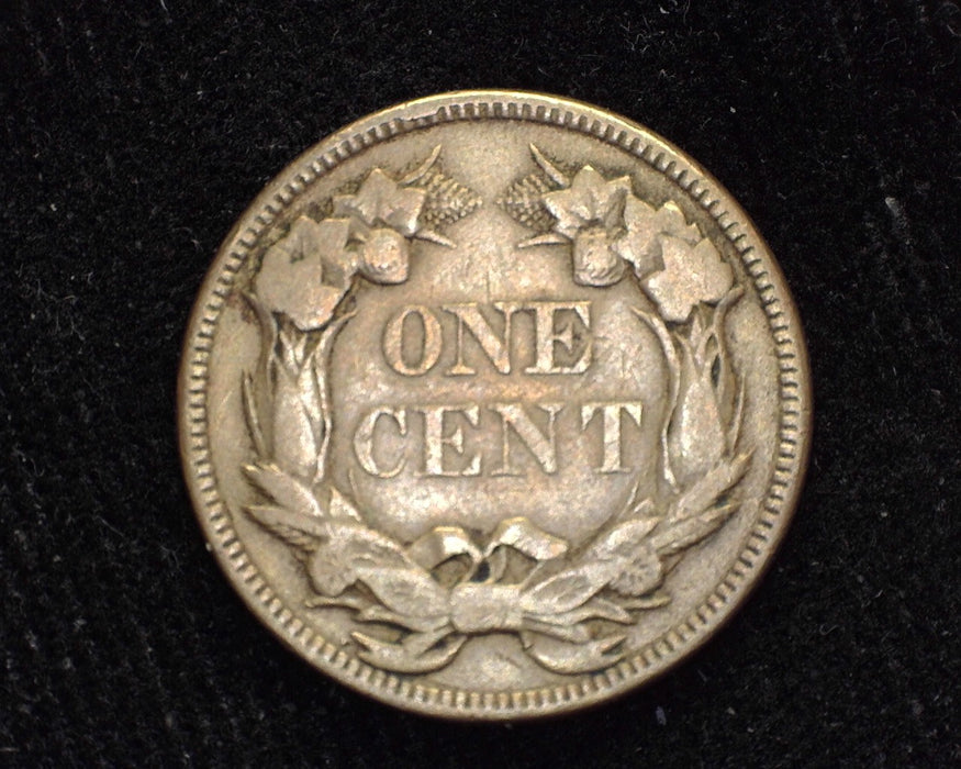 1857 Flying Eagle Penny/Cent F - US Coin