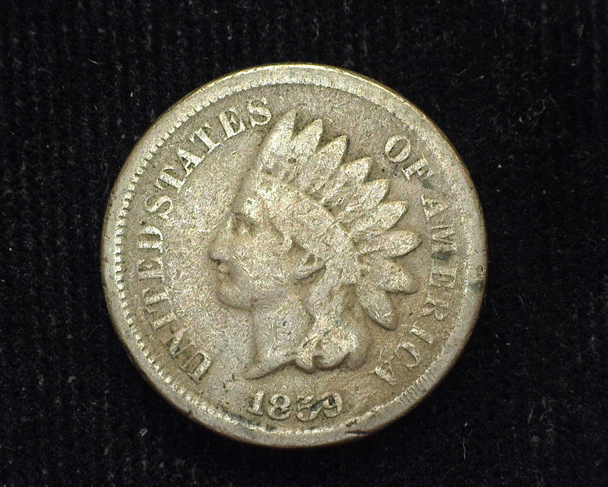 1859 Indian Head Penny/Cent G - US Coin