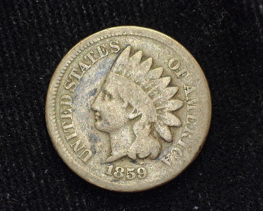 1859 Indian Head Penny/Cent G - US Coin