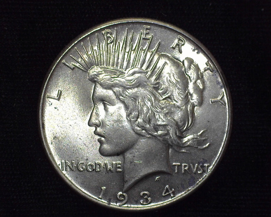 1934 Peace Dollar BU Choice - US Coin