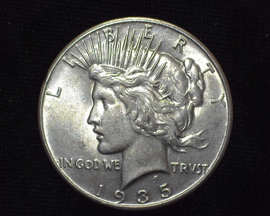 1935 Peace Dollar BU Choice - US Coin