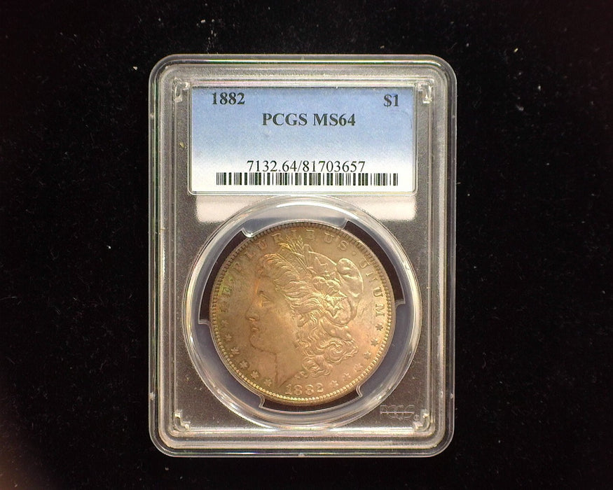 1882 Morgan Dollar PCGS MS64 - US Coin