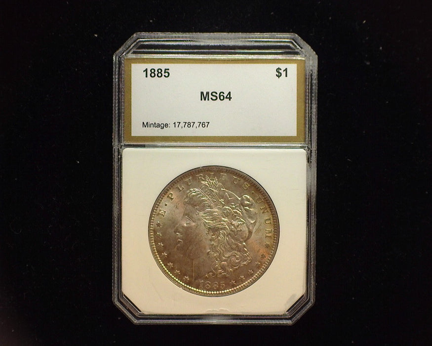 1885 Morgan Dollar PCI MS64 - US Coin