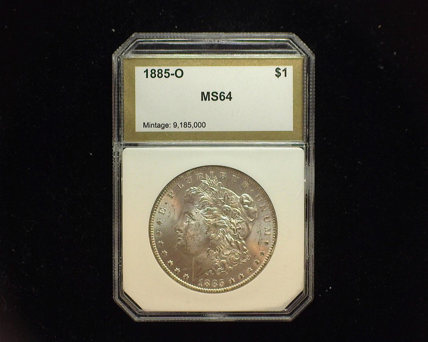 1885 O Morgan Silver Dollar PCI MS-64 - US Coin