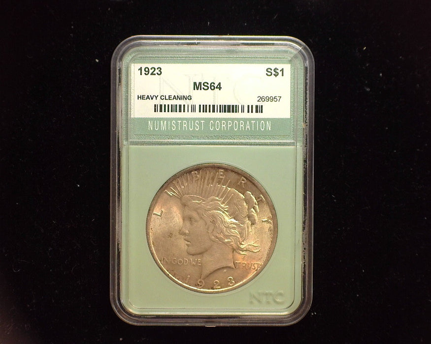 1923 Peace Dollar NTC MS-64 - US Coin