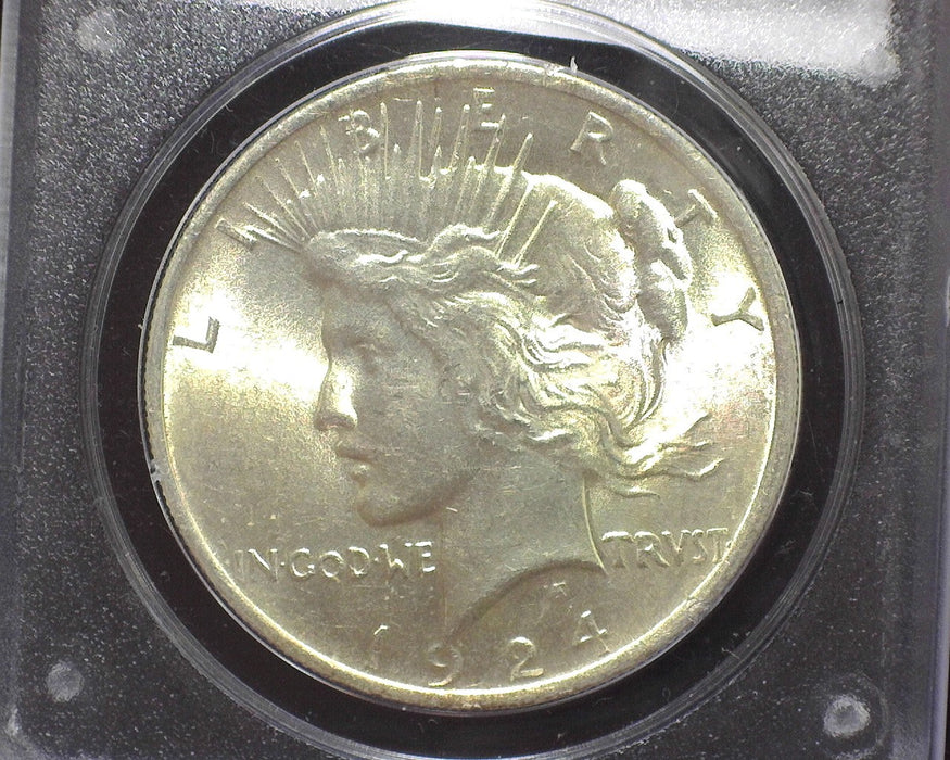 1924 Peace Dollar PCGS MS-62 - US Coin