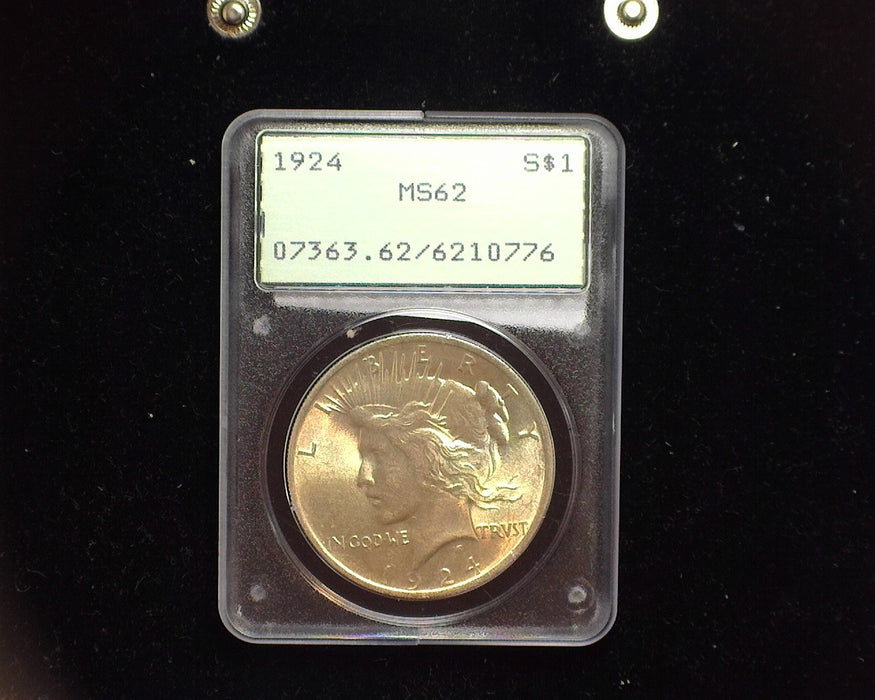 1924 Peace Dollar PCGS MS-62 - US Coin