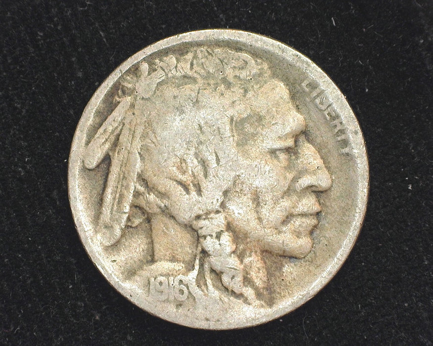 1916 S Buffalo Nickel VG/F - US Coin