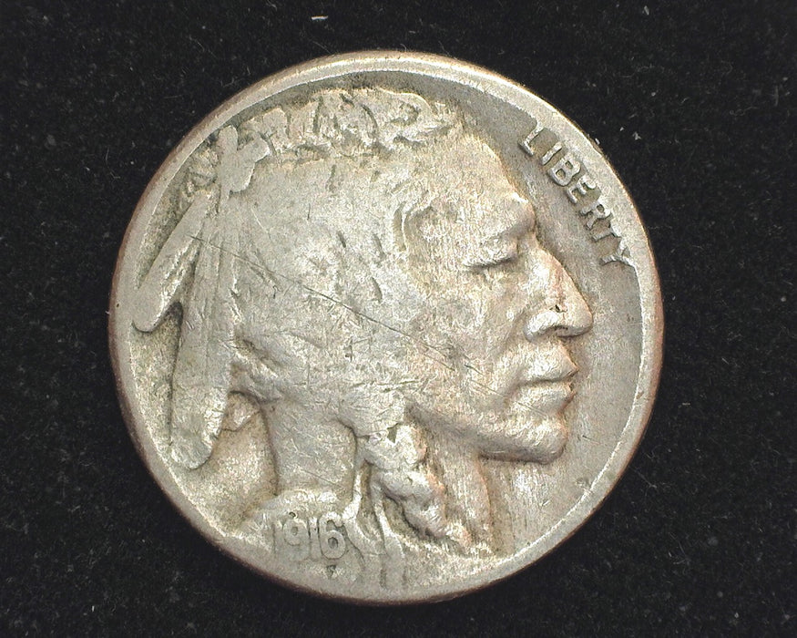 1916 S Buffalo Nickel VG - US Coin