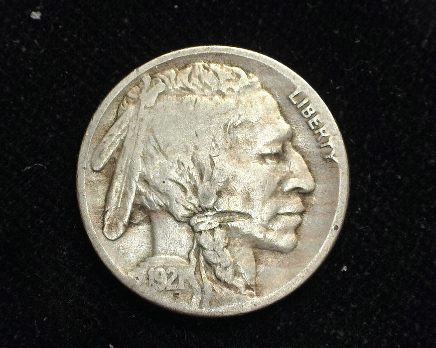 1921 S Buffalo Nickel VG+ - US Coin