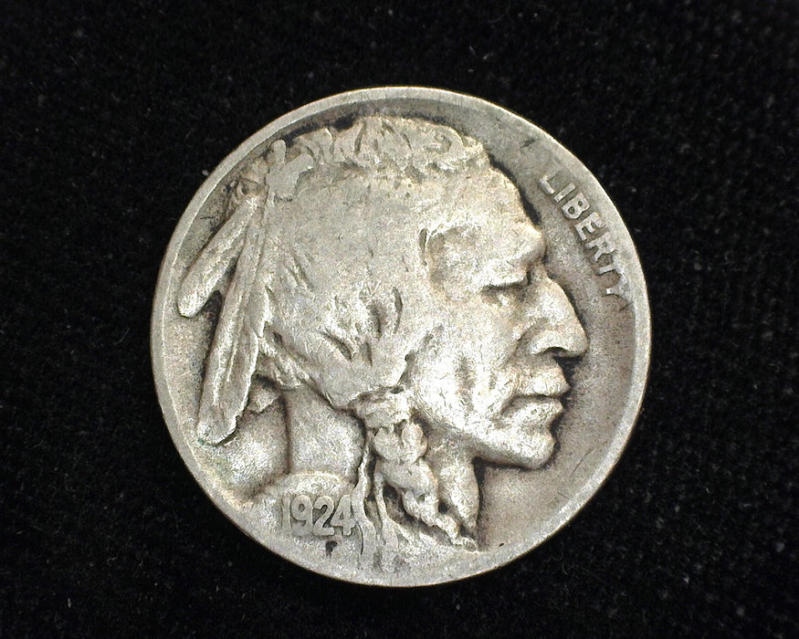 1924 D Buffalo Nickel F - US Coin