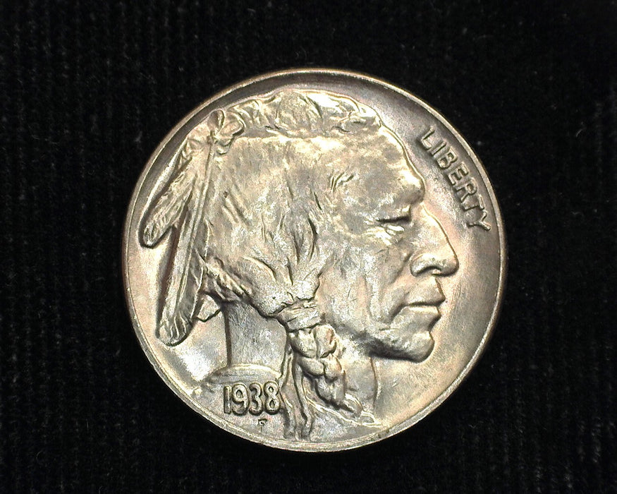 1938 D Buffalo Nickel Gem! BU - US Coin