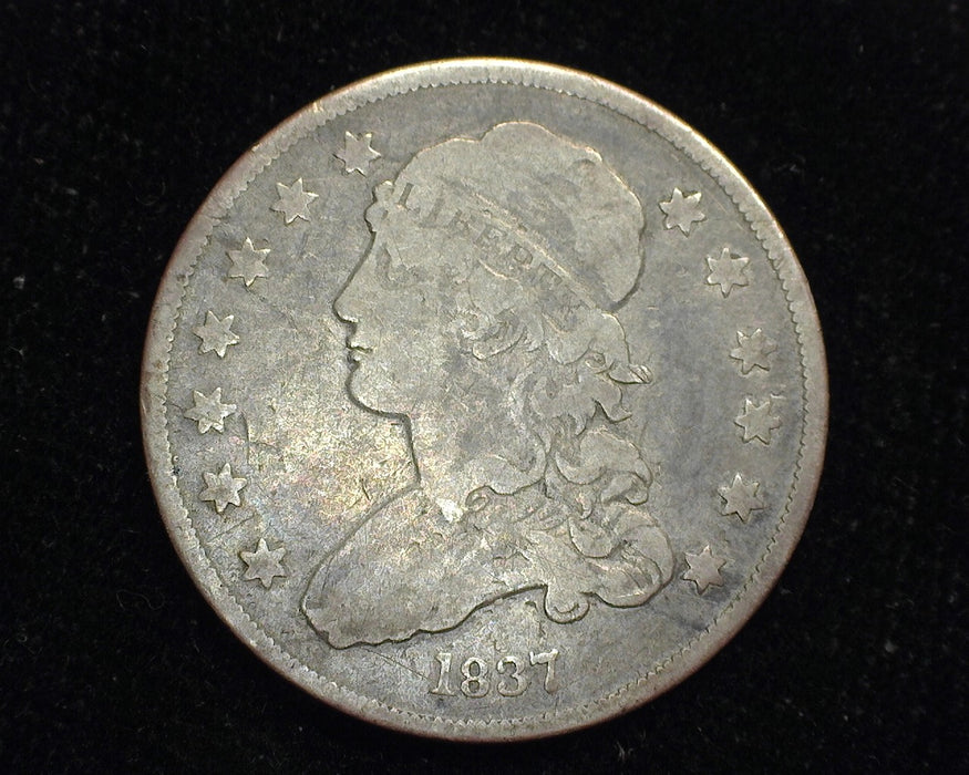 1837 Capped Bust Quarter VG - US Coin