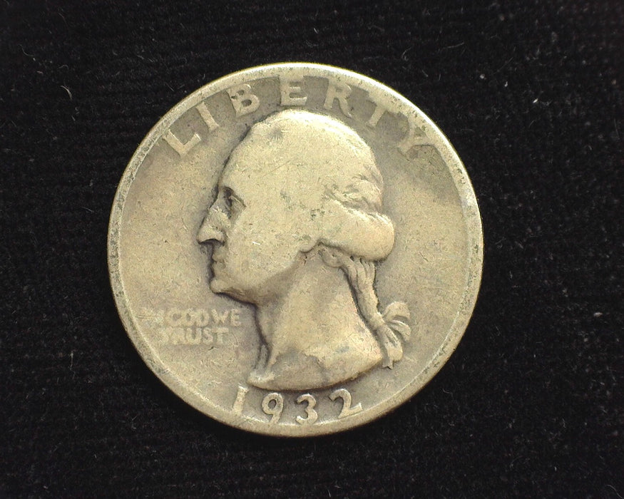 1932 D Washington Quarter VG - US Coin