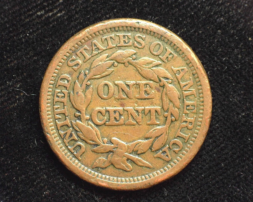 1846 Large Cent Classic Penny/Cent F - US Coin