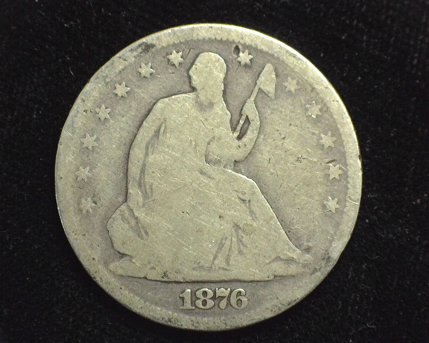 1876 S Seated Liberty Half Dollar G - US Coin