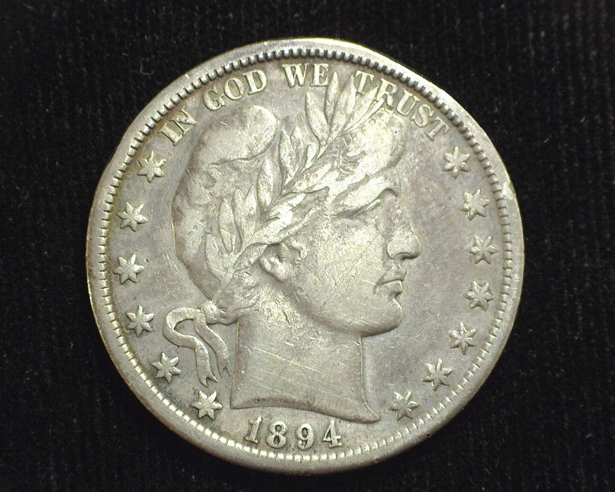 1894 S Barber Half Dollar F - US Coin