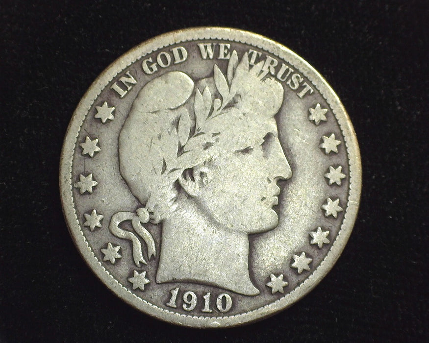 1910 S Barber Half Dollar VG - US Coin