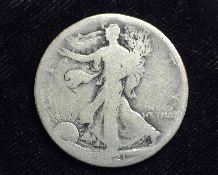 1921 S Liberty Walking Half Dollar AG - US Coin