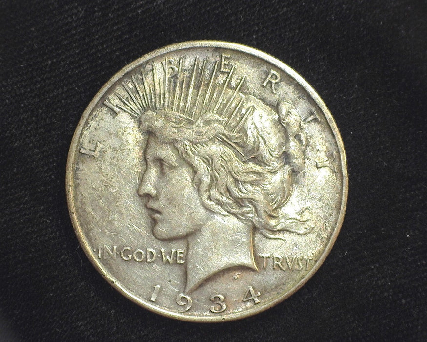 1934 D Peace Dollar XF - US Coin