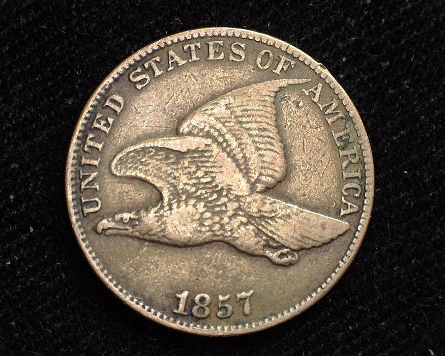 1857 Flying Eagle Penny/Cent VF - US Coin