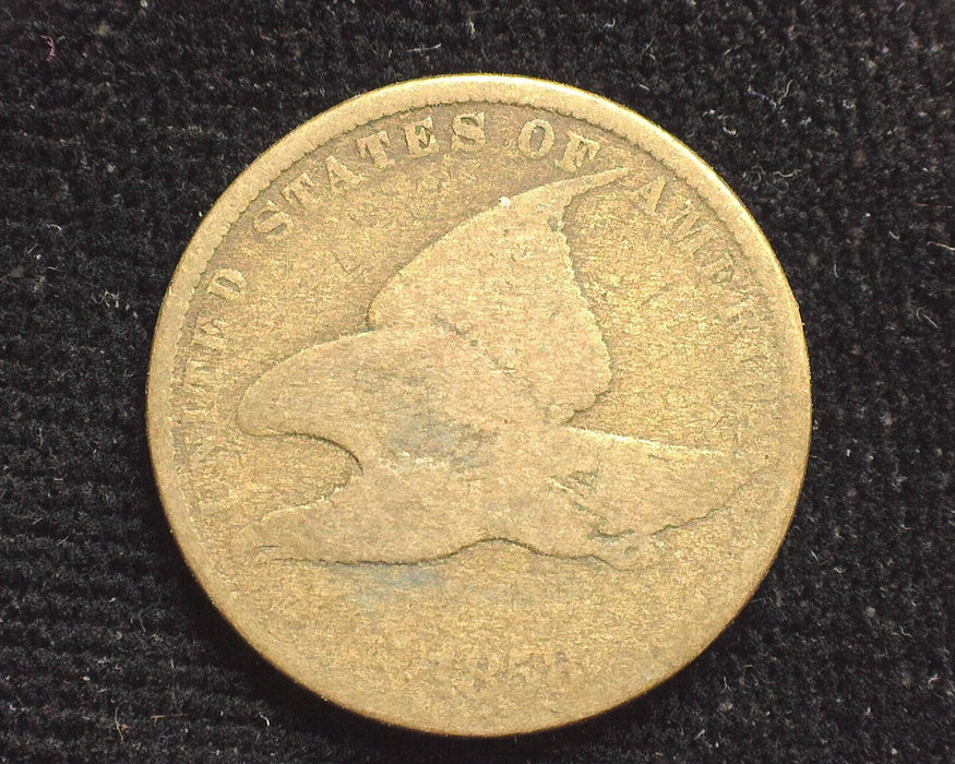 1858 Small letter Flying Eagle Penny/Cent G - US Coin